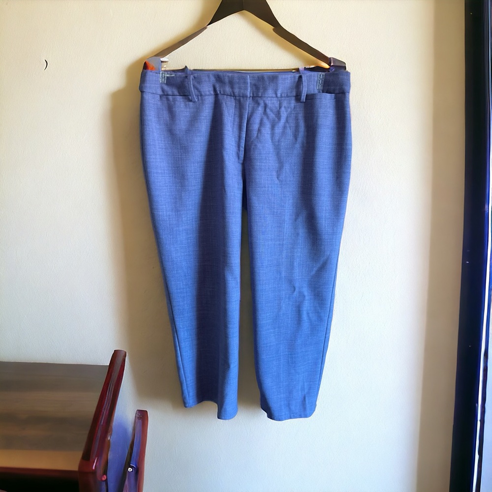 Talbots 14 W Lavender Capri Work Pants ( b3)